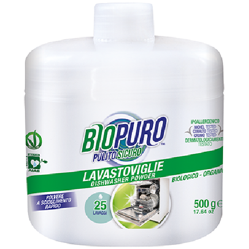 Detergent Hipoalergen Praf Bio pt Masina de Spalat Vase 500ml