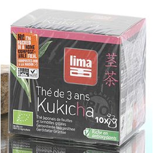Ceai Verde Japonez Kukicha BioPlic 15g 10plic Lima vitamix poza