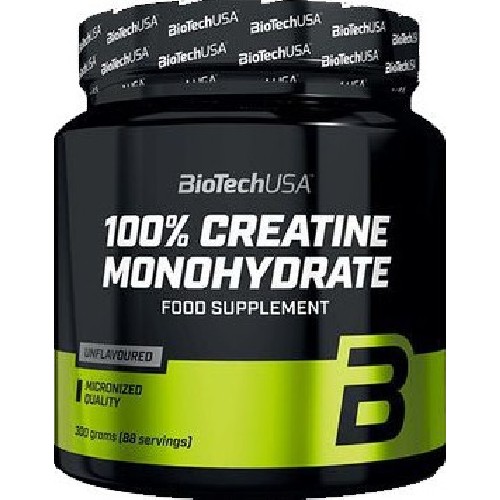 100% Creatine Monohydrate 300gr BiotechUSA imagine produs la reducere