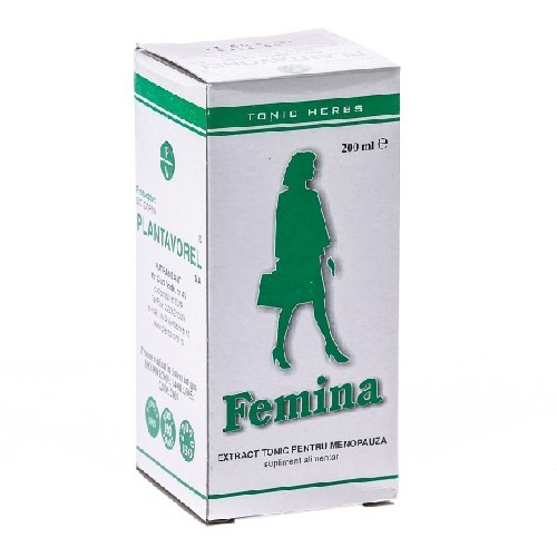 Tinctura Femina 200ml Plantavorel vitamix poza