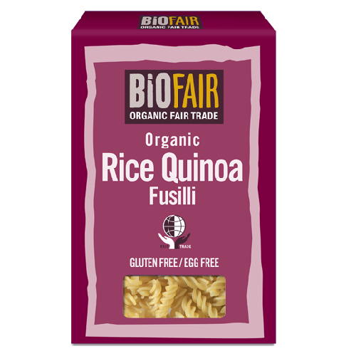Fusilli din Orez si Quinoa Fara Gluten Bio 250gr Biofair