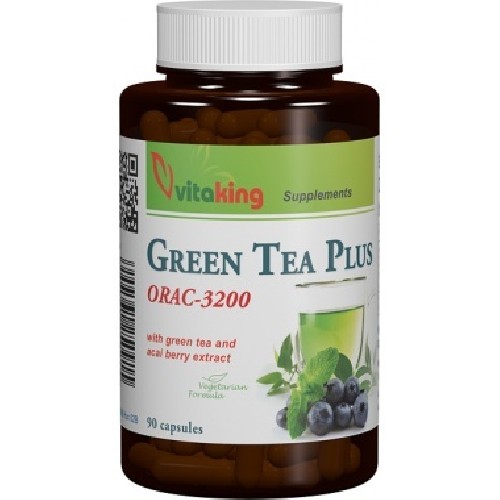 Antioxidant Complex cu Ceai Verde 90cps Vitaking imgine