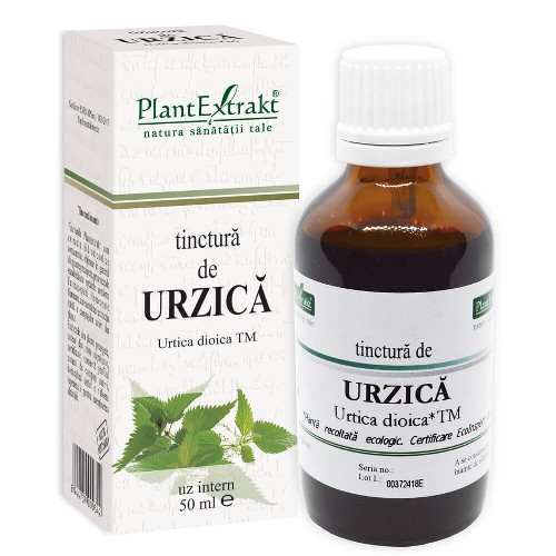 Tinctura Urzica 50ml Plantextrakt vitamix.ro imagine noua reduceri 2022