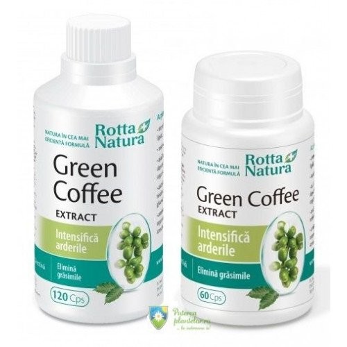 Green Coffee 120+60 cps Rotta Natura vitamix poza