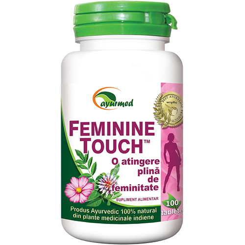 Feminine Touch 100tablete Ayurmed vitamix poza