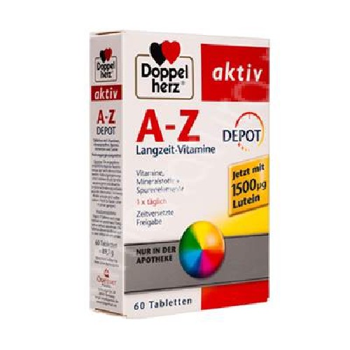 A-Z Depot cu Luteina, 60tab, Doppel Herz vitamix poza