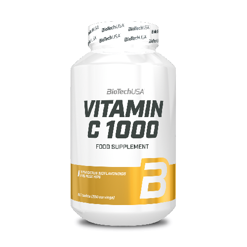 Vitamin C 1000 Bioflavonoids 250tbl. BiotechUSA imagine produs la reducere