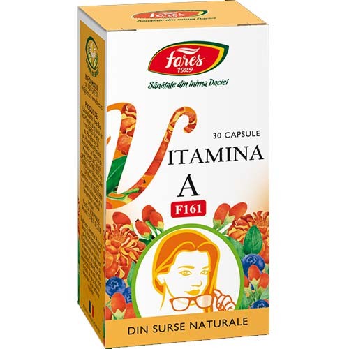 Vitamina A Naturala 30cps Fares vitamix.ro