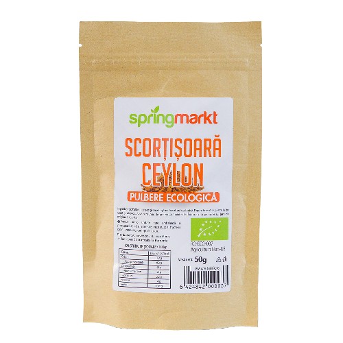 Pulbere de Scortisoara Ceylon, Eco, 50gr, springmarkt vitamix.ro imagine noua reduceri 2022
