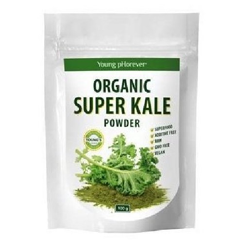 Super Kale Pudra Raw Bio 100gr Young Phorever vitamix poza