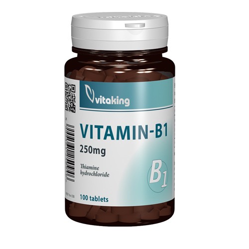 Vitamina B1 250mg 100cps Vitaking imagine produs la reducere