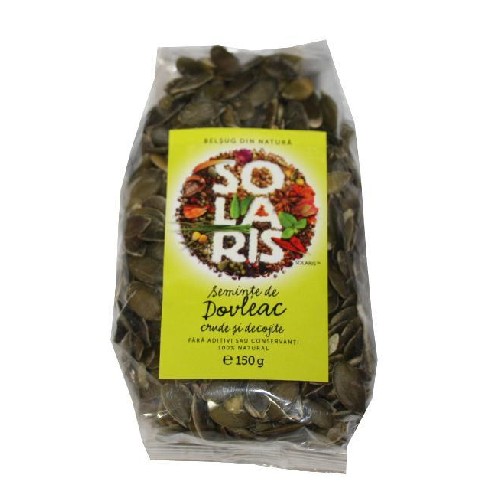 Seminte de Dovleac (crude decojite) 150g Solaris vitamix poza