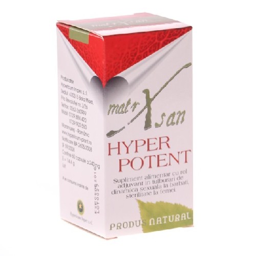 Hyper Potent 60cps Hypericum vitamix poza