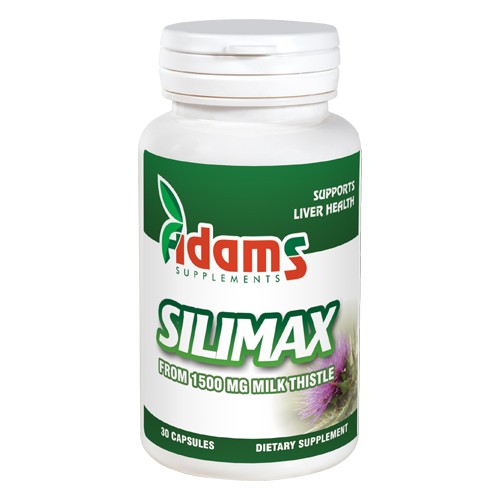 Silimax 1500mg 30cps Adams Supplements imagine produs la reducere