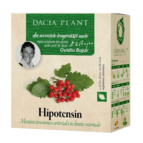 Ceai Hipotensin 50g Dacia Plant imgine