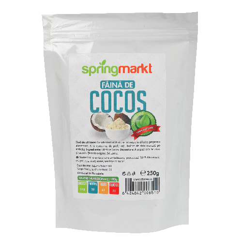 Faina de Cocos 250gr vitamix.ro imagine noua reduceri 2022