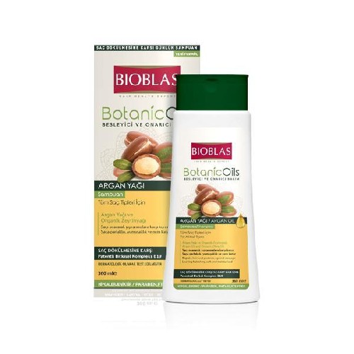 Sampon Botanics Oils Argan Toate Tipurile 360ml Bioblas vitamix.ro