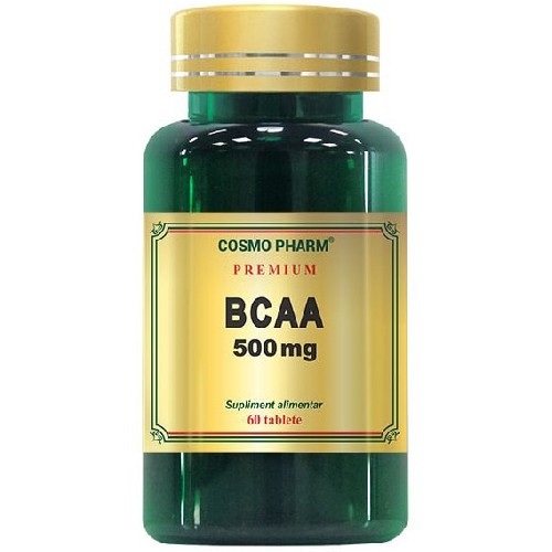 BCAA 500mg 60cpr Cosmopharm vitamix.ro