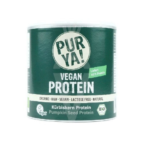 Vegan Protein din Seminte de Dovleac Raw Bio 250gr Purya
