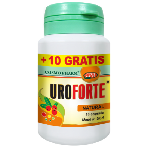 Uroforte 10cps+10cps Gratis CosmoPharm imagine produs la reducere