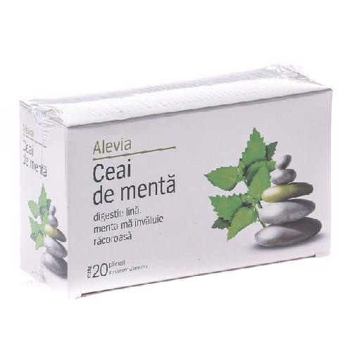 Ceai de Menta 20dz Alevia vitamix.ro