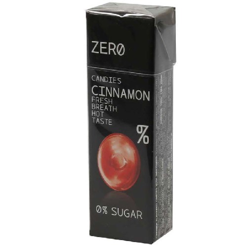 Bomboane Zero cu aroma de Scortisoara, 32gr, Zero imagine produs la reducere