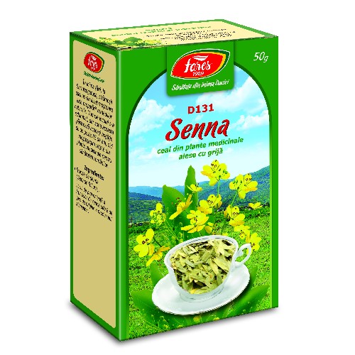 Ceai de Senna 50gr Fares vitamix.ro imagine noua reduceri 2022