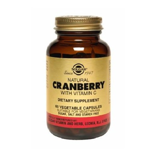 Cranberry Extract cu Vitamina C 60cps Solgar imagine produs la reducere