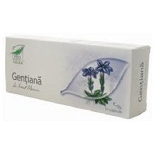 Gentiana 30cps Pro Natura vitamix poza