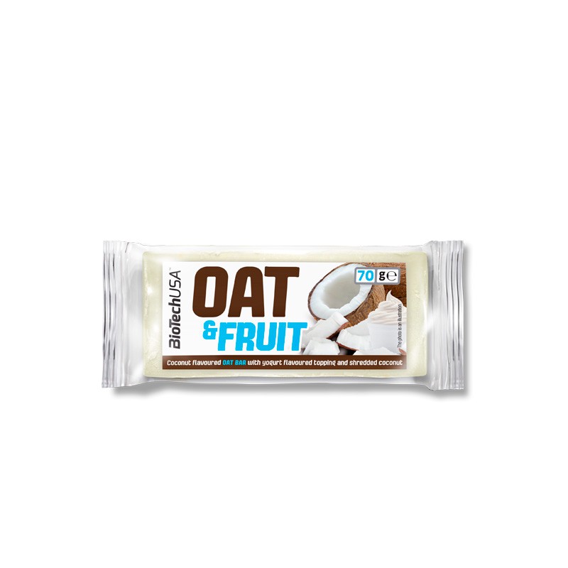 Oat and Fruits Coconut Yoghurt  70gr BiotechUSA
