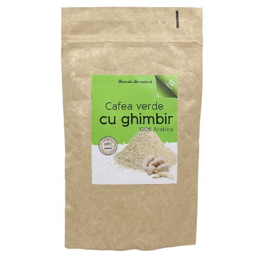 Cafea Verde Macinata cu Ghimbir 300gr Phytopharm vitamix poza