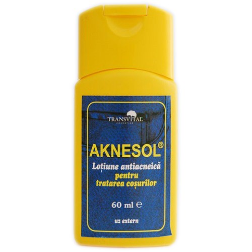 Lotiune Antiacneica, Aknesol, 60ml Transvital vitamix.ro