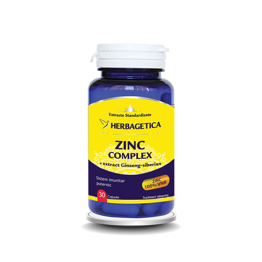 Zinc Complex Organic 30cps Herbagetica