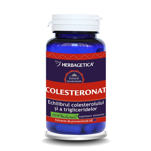 Colesteronat 30cps Herbagetica vitamix.ro imagine noua reduceri 2022