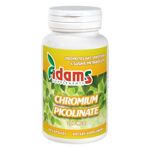 Picolinat de Crom 200 mcg 90cps vitamix poza