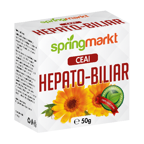 Ceai Hepato-Biliar, 50gr, springmarkt vitamix.ro