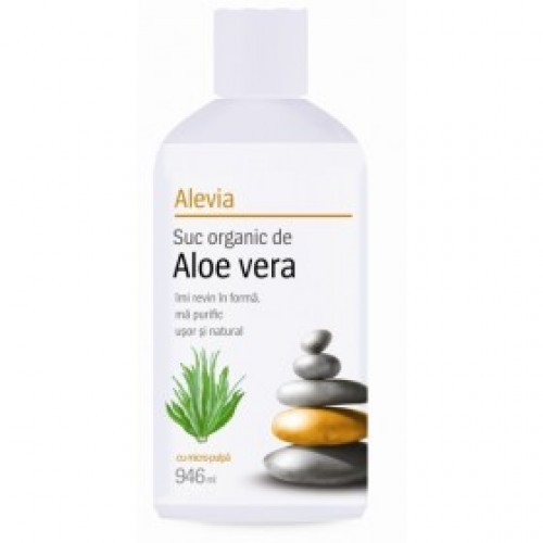 Suc Organic De Aloe Vera 946ml Alevia vitamix poza