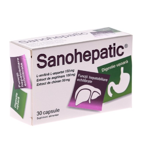 Sanohepatic 30cps Zdrovit