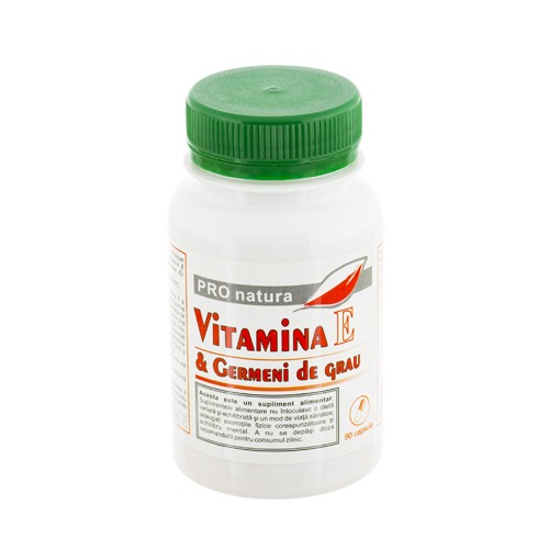 Vit E+germeni grau 90cpspro Natura vitamix poza