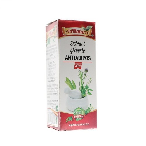 Extract Gliceric Antiadipos 50ml AdNatura vitamix poza