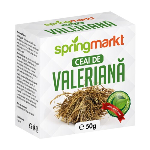 Ceai Valeriana 50gr springmarkt vitamix.ro imagine noua reduceri 2022