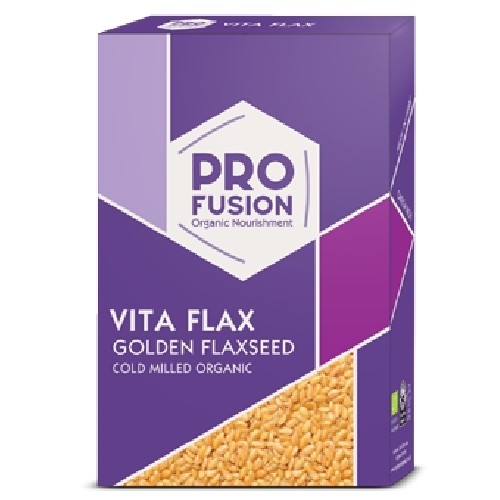 Seminte de In Aurii Macinate Vita Flax Bio 500gr Profusion vitamix poza