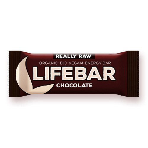 Lifebar Baton cu Ciocolata Raw Bio 47gr vitamix poza