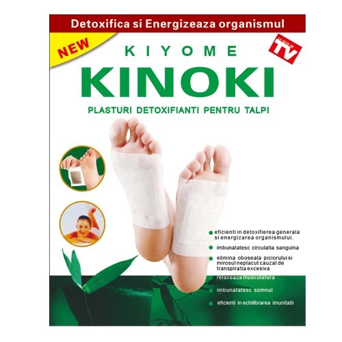 Plasturi Detoxifianti Pentru Talpi Kinoky imagine produs la reducere