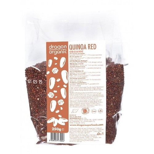 Quinoa Rosie Bio 250g Dragon Superfoods vitamix.ro imagine noua reduceri 2022