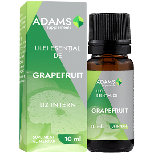 Ulei esential de Grapefruit 10ml uz intern Adams