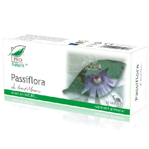 Passiflora 30cps Pro Natura vitamix.ro imagine noua reduceri 2022