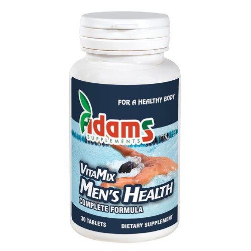 Multivitamina VitaMix Barbati 30 tab. Adams Supplements vitamix.ro