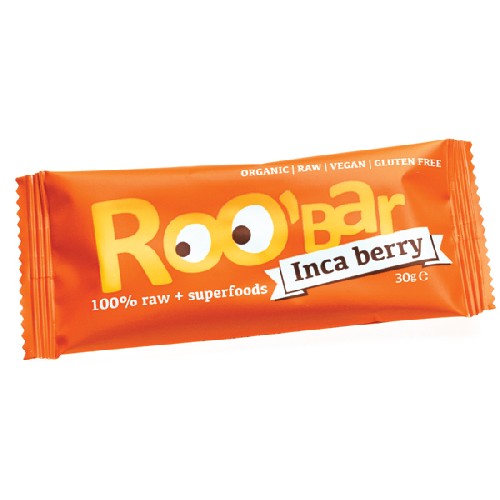 Baton Raw Bio cu Incan Berry 30gr Roobar vitamix poza