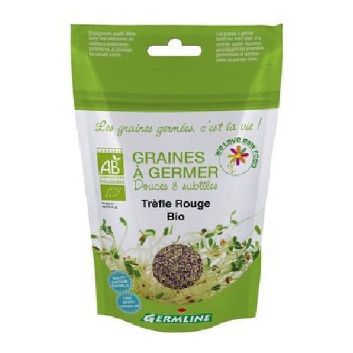 Seminte de Trifoi Rosu pentru Germinat Bio 150gr Germline vitamix poza